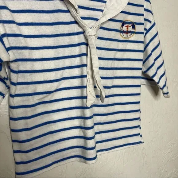 Vintage Style Up Sailor Top Size Medium - Picture 4 of 8